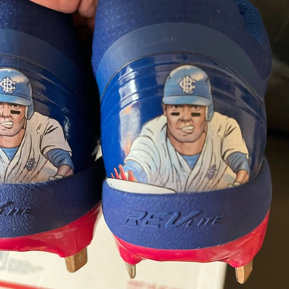New Balance x Big League Chew Low ‘Blue Raspberry’ Baseball/Softball Cleats NWOT